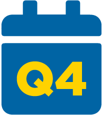 calendar Q4 icon